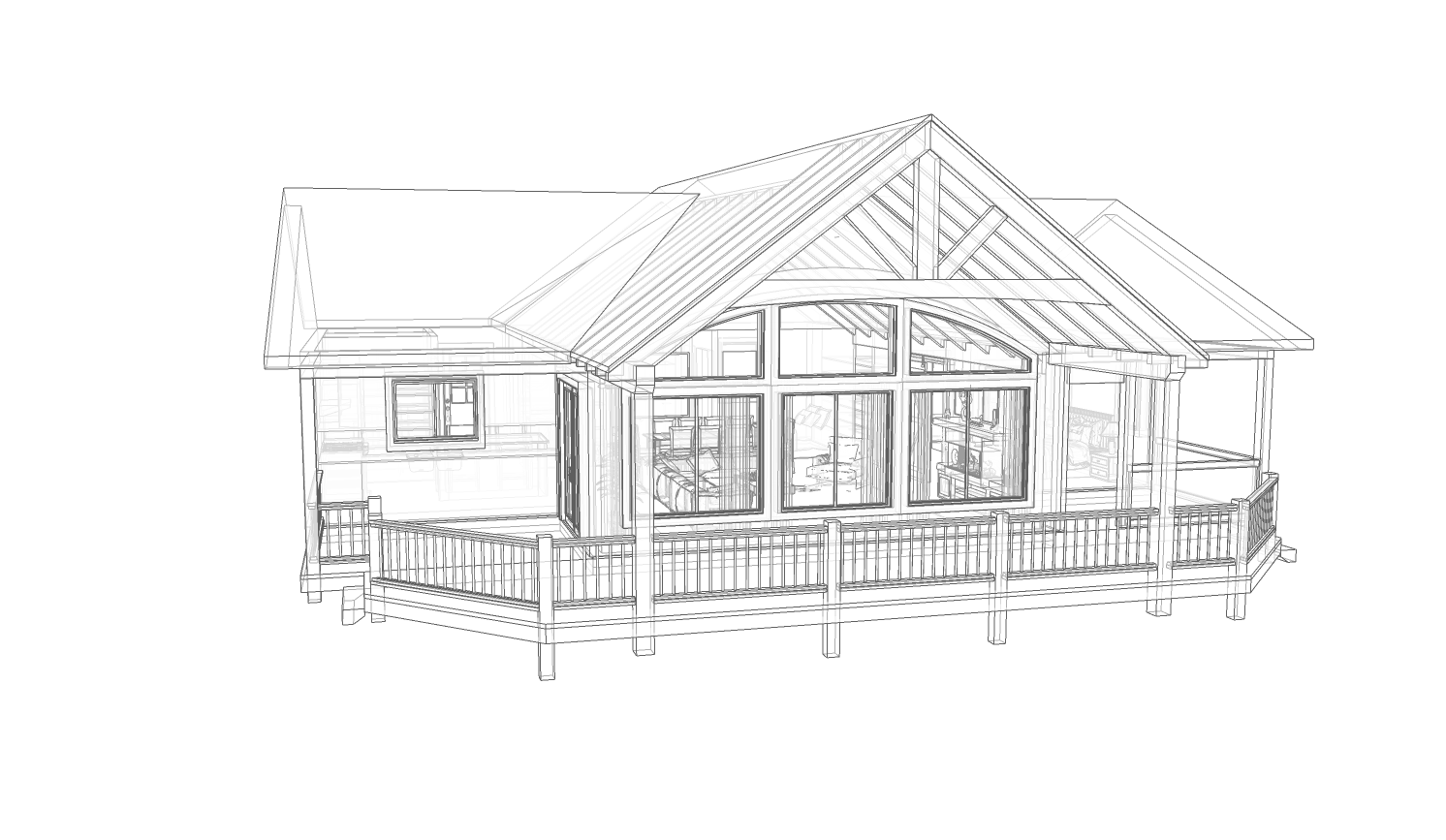 exterior black & white xray exterior black & white xray